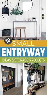 Small Entryway Ideas Storage Projects