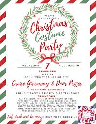 christmas costume party signature