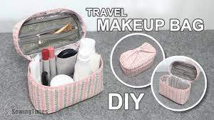 diy travel makeup bag useful zipper