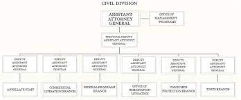 our agency civil department of justice