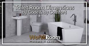 Toilet Room Dimensions By Code By