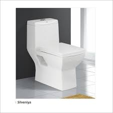 White Silvenia Toilet Commode