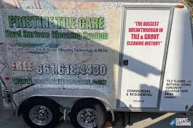 carpet tile grout cleaning trailer