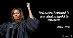 Talent and effort, combined with our various backgrounds and life experiences, has. Michelle Obama Quote Focused Empowered Michelle Obama Quotes Obama Quote Michelle Obama