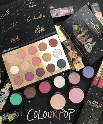 colourpop disney makeup collection is