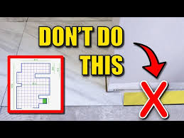 how to layout bathroom floor tile or