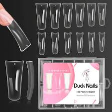 duckbill shaped false nails in 12 sizes