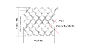 Diamond Wire Mesh Features And Application Chain Link Fence