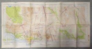 Details About Vintage 1947 Los Angeles Sectional Aeronautical Chart R 2 Us Coast Guard Large