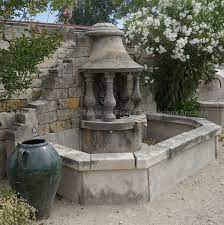 Large Fountain Wall Fountain With A