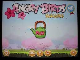 Angry Birds Seasons Cherry Blossom Level 1-1 3-Star Walkthrough  iPhone/iPod/iPad 108260 - video Dailymotion