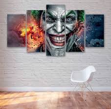 Joker Dc Comics Wall Art Canvas