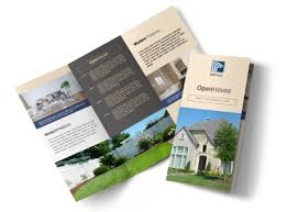 open house brochure templates