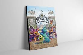 Buy Monsters Inc Canvas Wall Art