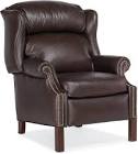 Chippendale Leather Manual Recliner Bradington-Young