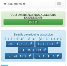 Learn To Do Algebraic Calculus Solumaths