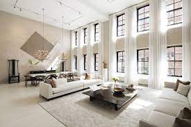 heartbreaking high ceiling living rooms
