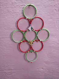 wall hangings with waste bangles