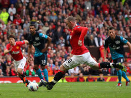 Complete overview of manchester united vs arsenal (premier league) including video replays, lineups, stats and fan opinion. Man Utd 8 2 Arsenal When An Ashley Young Brace Wayne Rooney Hat Trick Saw The Gunners Humiliated 90min