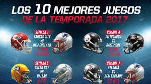 Nfl shop is your source for the top selection of officially licensed nfl apparel and gear for all 32 football season is just getting started, so make sure you have just the right gear to make it the most. Los 10 Mejores Partidos De La Temporada 2017 De La Nfl As Usa