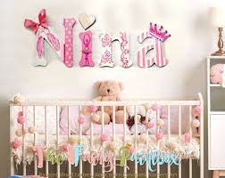 Ballerina Nursery Wood Wall Letters