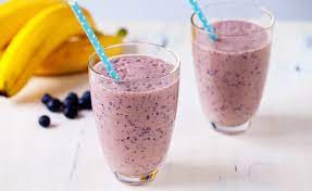 our lean blueberry banana smoothie recipe
