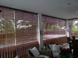 bamboo blinds indoor and outdoor wood