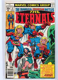 The eternals are a fictional race of humanoids appearing in american comic books published by marvel comics.they are described as an offshoot of the evolutionary process that created sentient life on earth. Eternals 17 Marvel Comic Group Jack Kirby Amazon Com Books