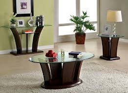 Keystone Modern Glass Coffee Table