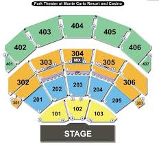 park theater seating chart park