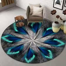 round carpet living room 3d carpet