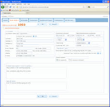 Screenshot Work Order Service Management Software