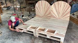 a king size pallet bed