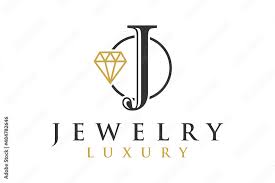 diamond jewelry initial jl lj circular