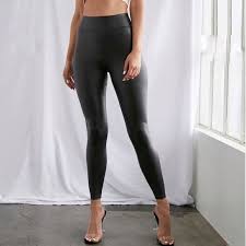 Forever 21 Black Faux Leather Leggings Nwt