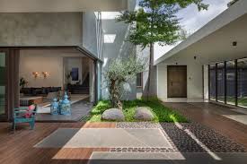 modern indian villas with courtyards