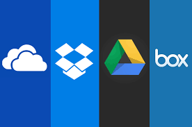 Onedrive Dropbox Google Drive And Box Which Cloud Storage