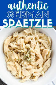 easy authentic spaetzle noodles german