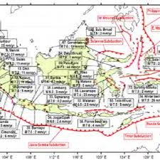 topographic and tectonic map of the