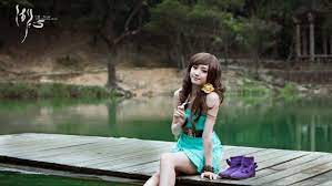 Actress models Chinese Asians lakes ...