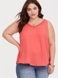 Torrid Sleeveless Georgette Tank Top New With Tags Size 5