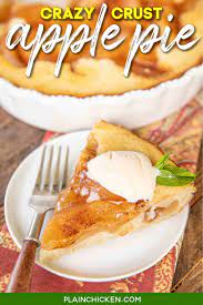 crazy crust apple pie plain en
