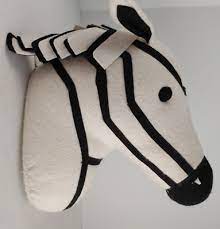 Pillowfort Target Zebra Head Wall Decor