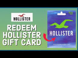 how to redeem hollister gift cards