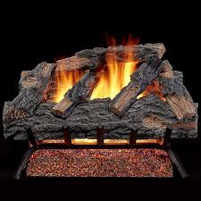 hearthsense vented gas log set with