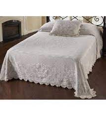 cotton matelasse textured bedspread