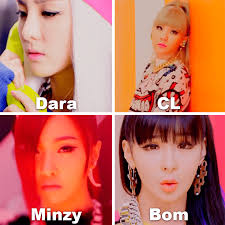 2ne1 who is who updated kpop