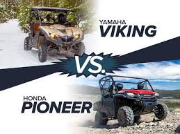 honda pioneer vs yamaha viking what