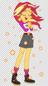 These are just illustrations, the body shape & colors are not guaranteed to reflect the actual design. Sunset Shimmer Twilight Sparkle Rarity My Little Pony Equestria Girls Png Clipart Anime Art Cartoon Clothing