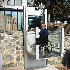 outdoor wheelchair lifts external